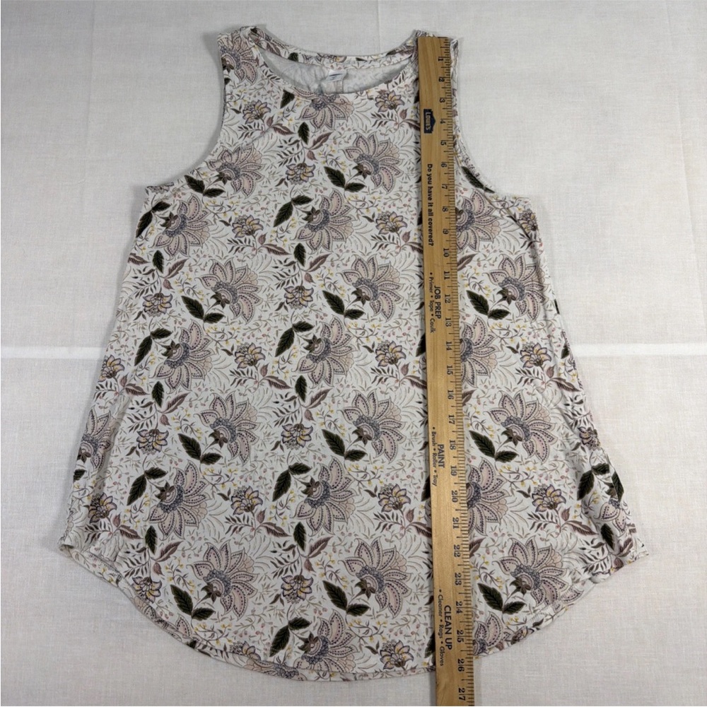OLD NAVY Women’s Flowy Floral Print Tank Top. S - Picture 5 of 10